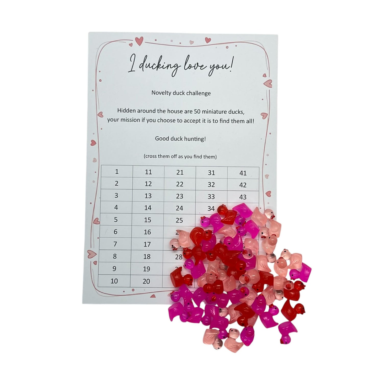 Valentine's/Love duck hunt game