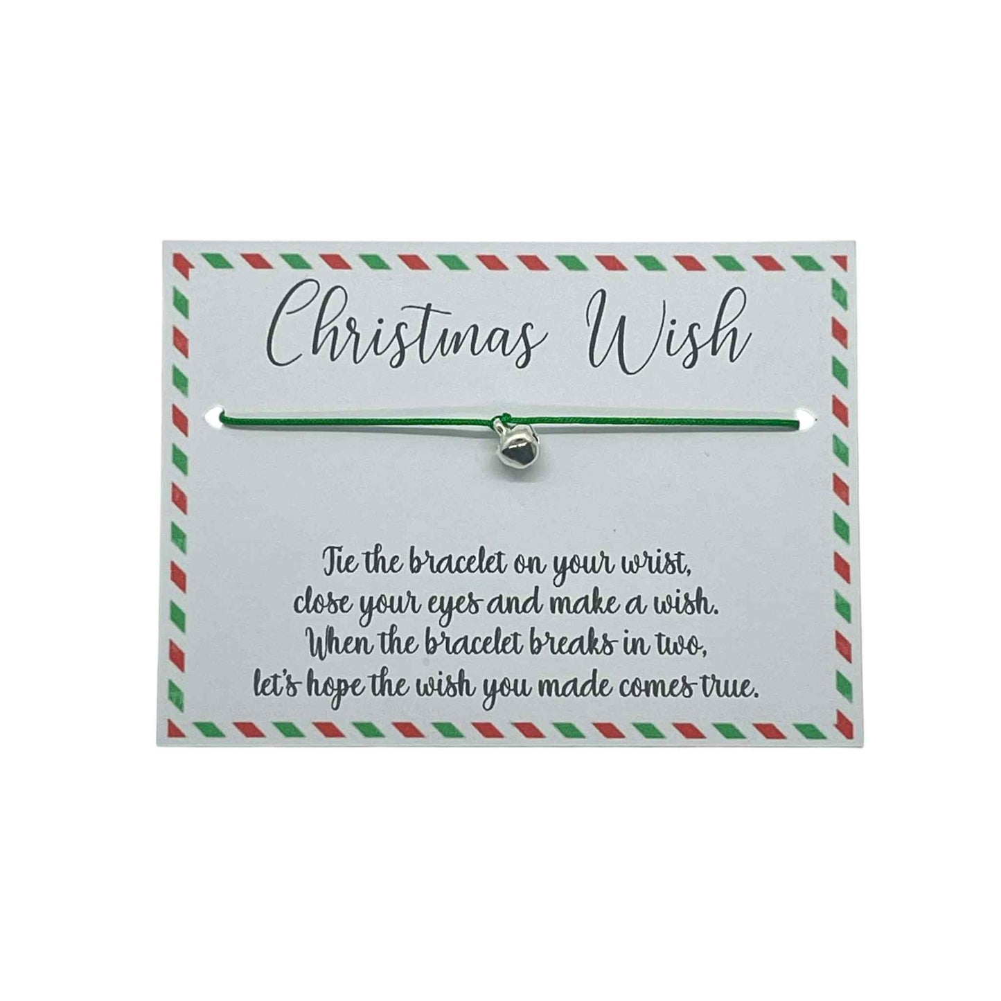 Christmas wish bracelet