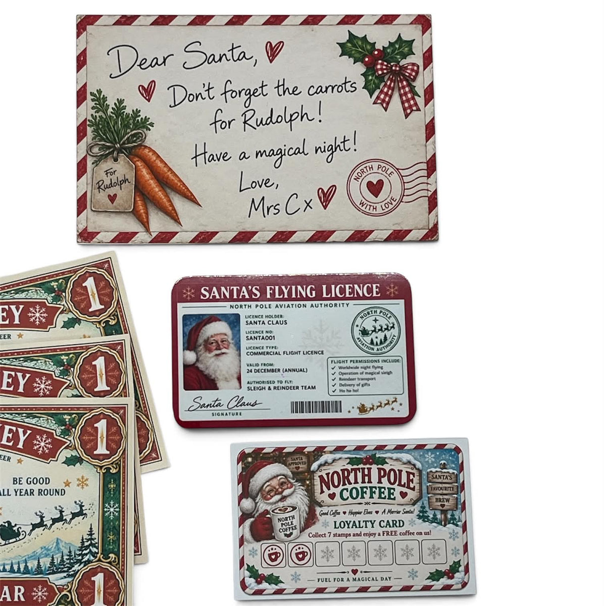 Santa's lost wallet