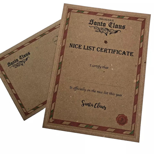 Nice list certificate image 0