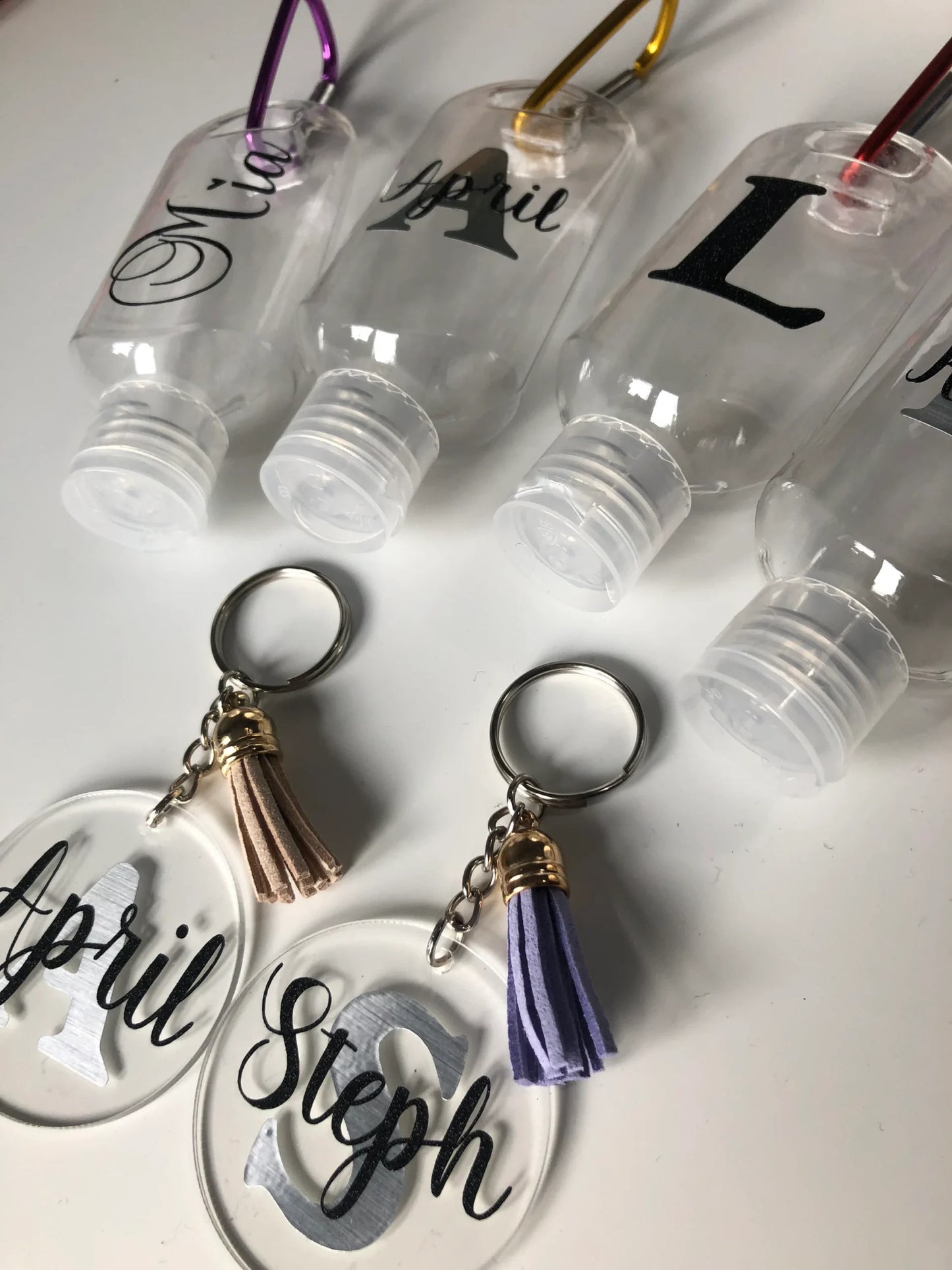 Personalised keyring image 4