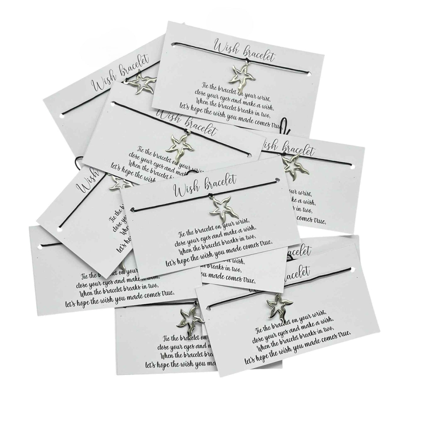 50 x Wish bracelets
