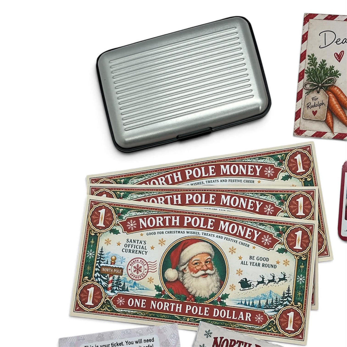 Santa's lost wallet