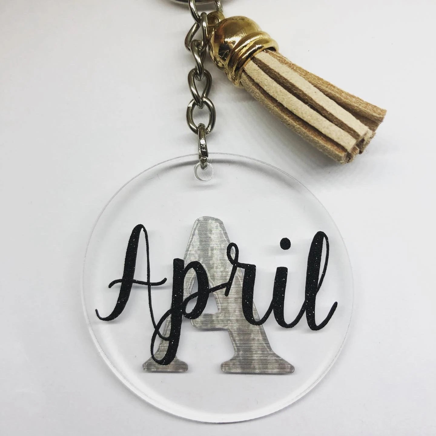 Personalised keyring image 3