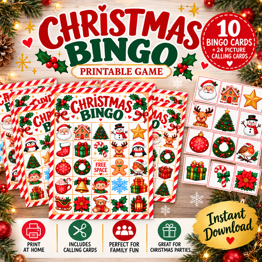 Christmas Bingo (digital download)