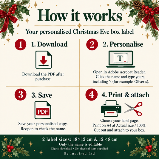 Editable Special Delivery from the North Pole Labels(digital download)