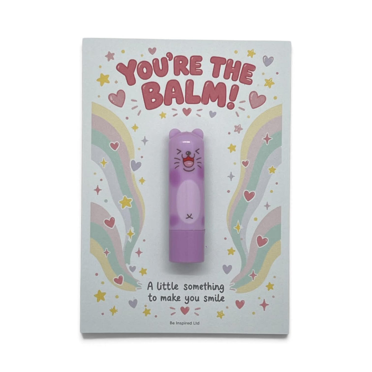 You’re the Balm! Cute Animal Lip Balm Gift with A6 Card