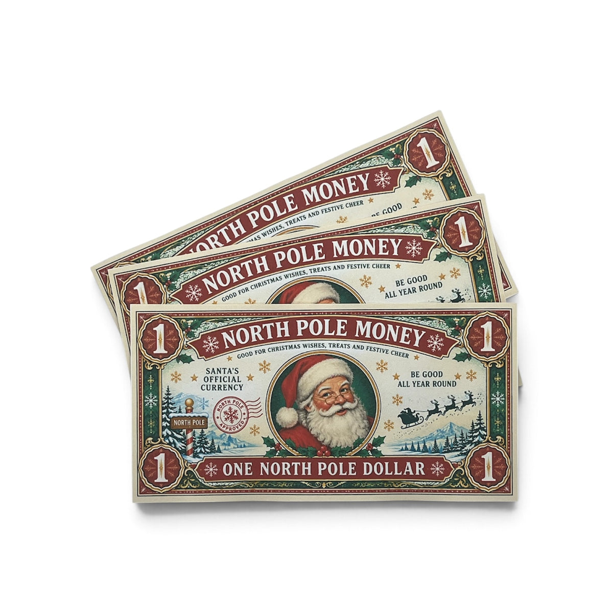 12 x North Pole Notes