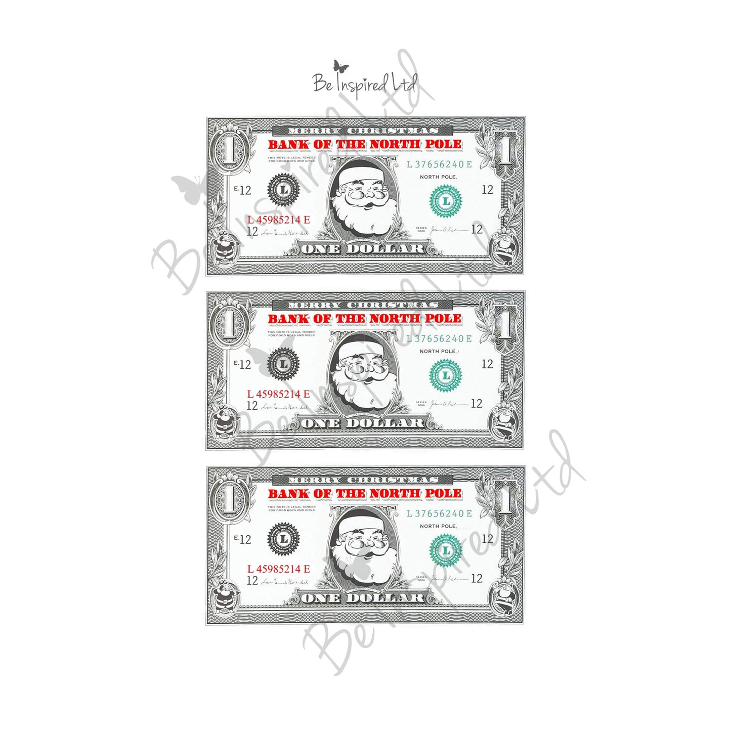 North Pole money (digital download)