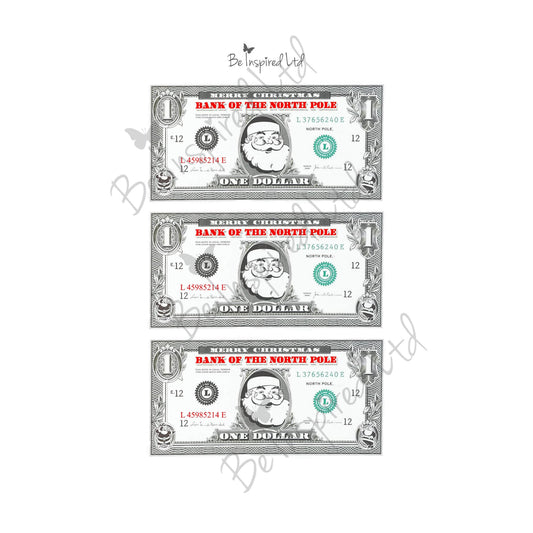 North Pole money (digital download)