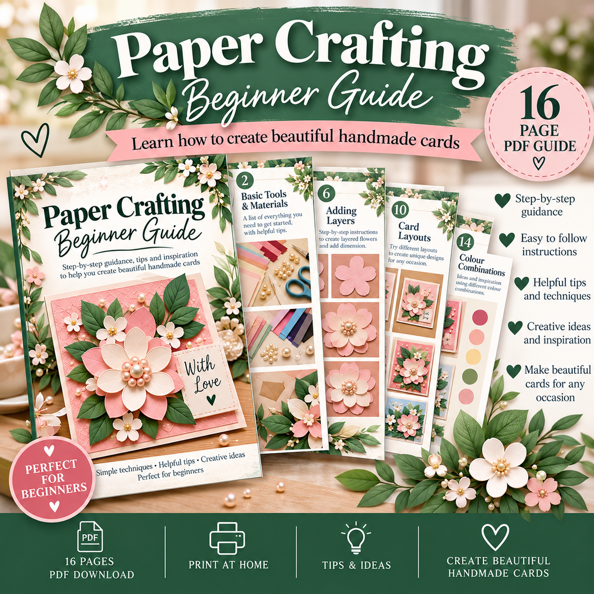 Learn paper cutting Beginner Guide PDF | 19 Pages & Printable Templates