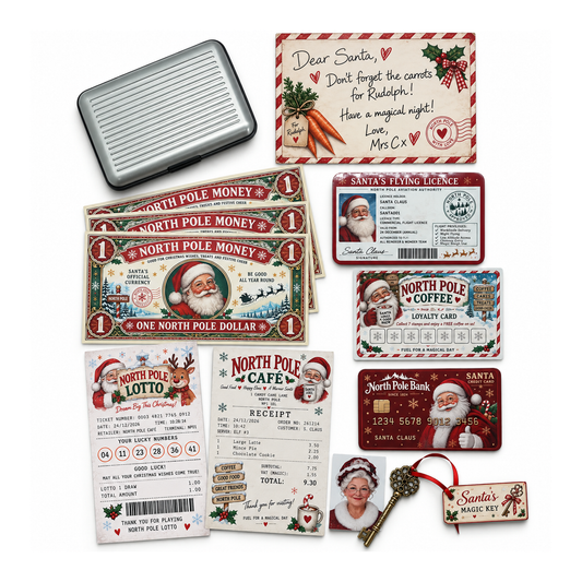 Santa's lost wallet
