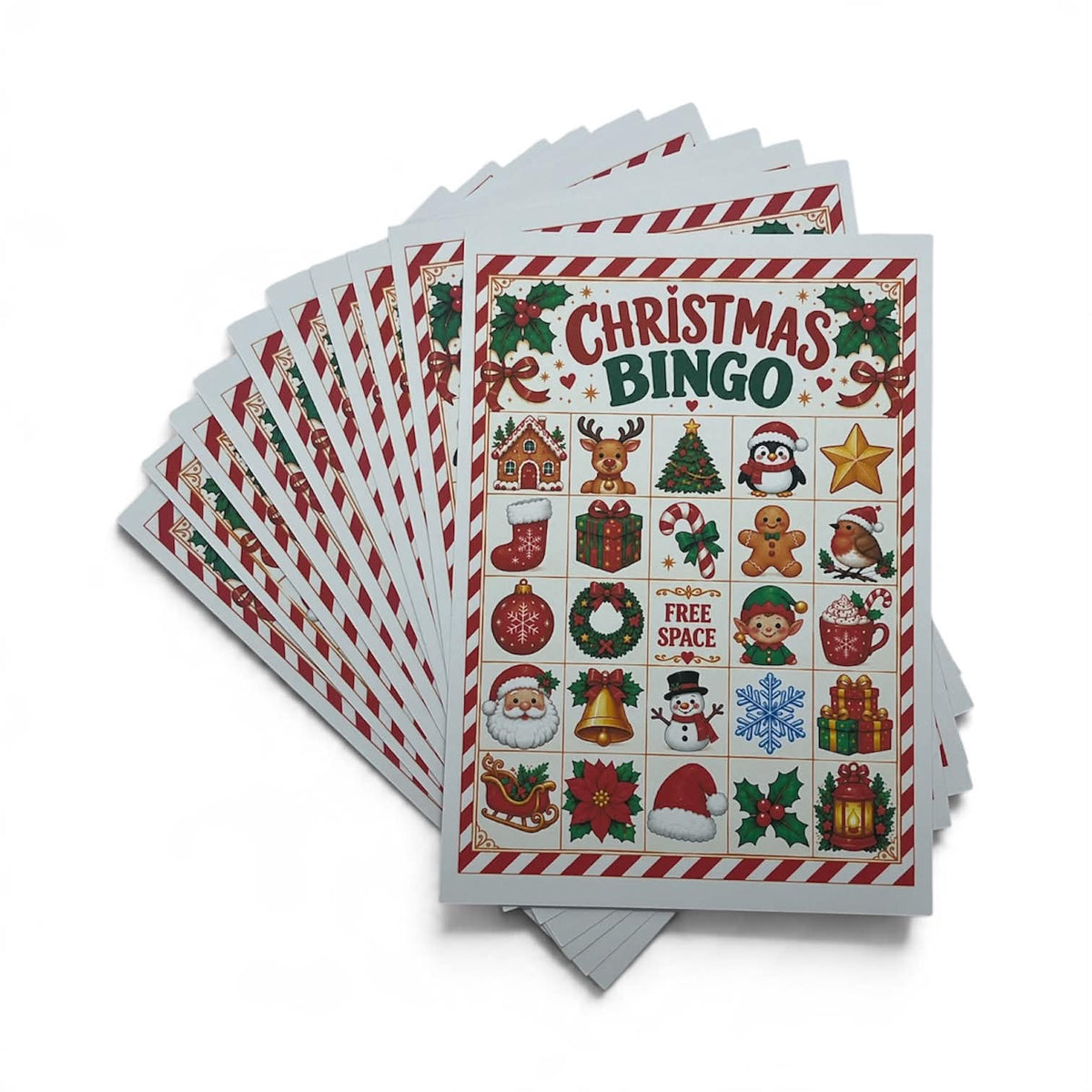 Christmas bingo game