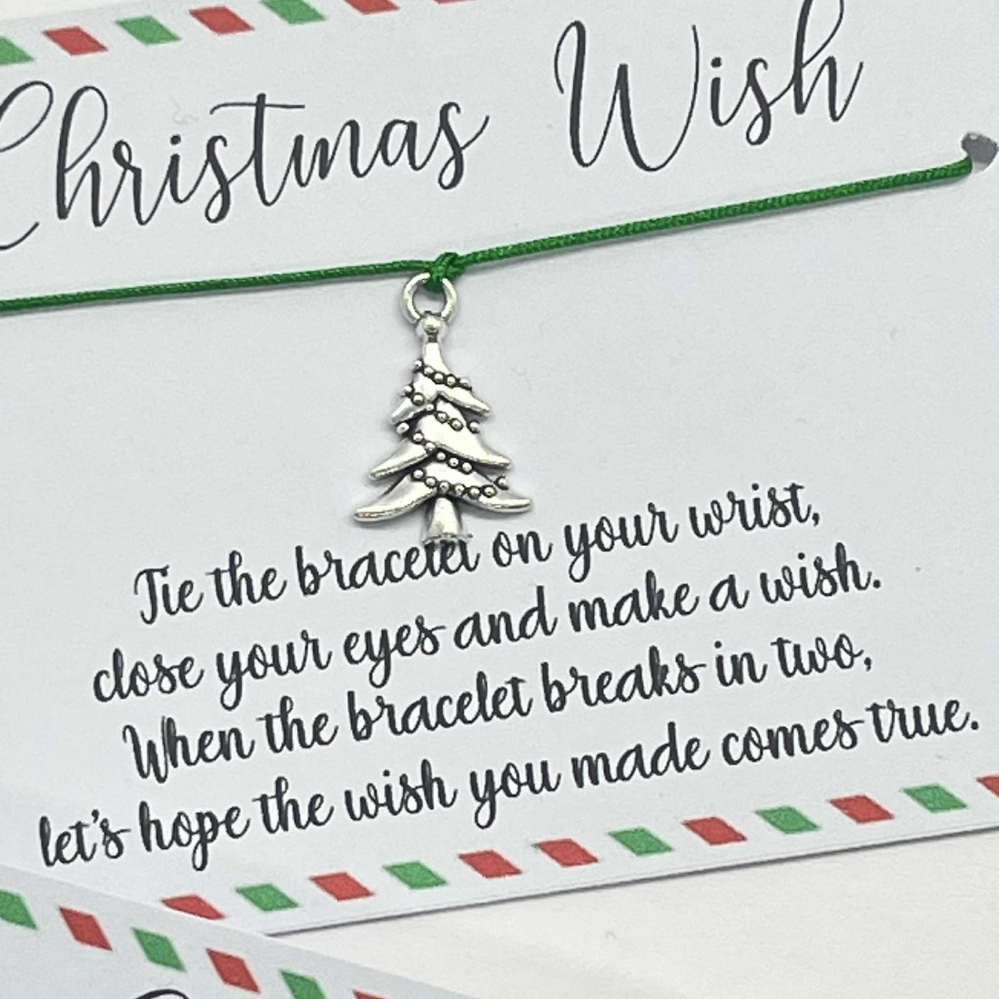 Christmas wish bracelet
