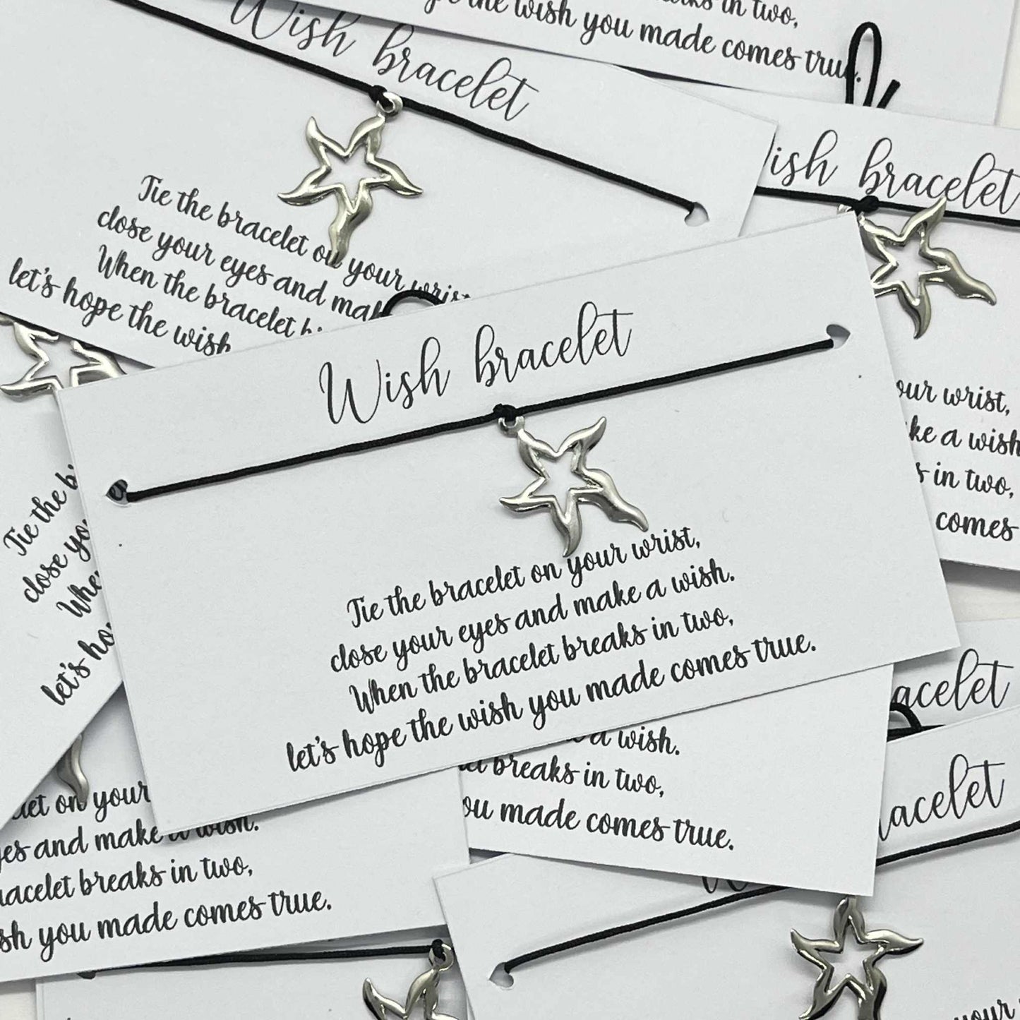 50 x Wish bracelets