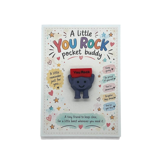 You Rock Pocket Buddy Gift